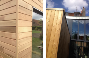 Les différentes étapes de construction d'une extension 4 bardage extension bois rainure languette
