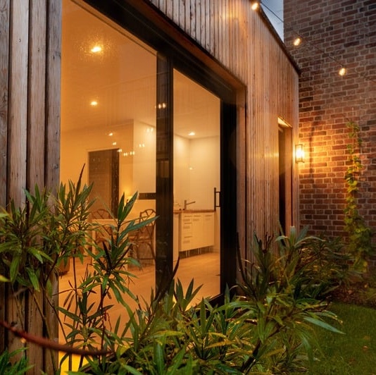 extension maison en bois