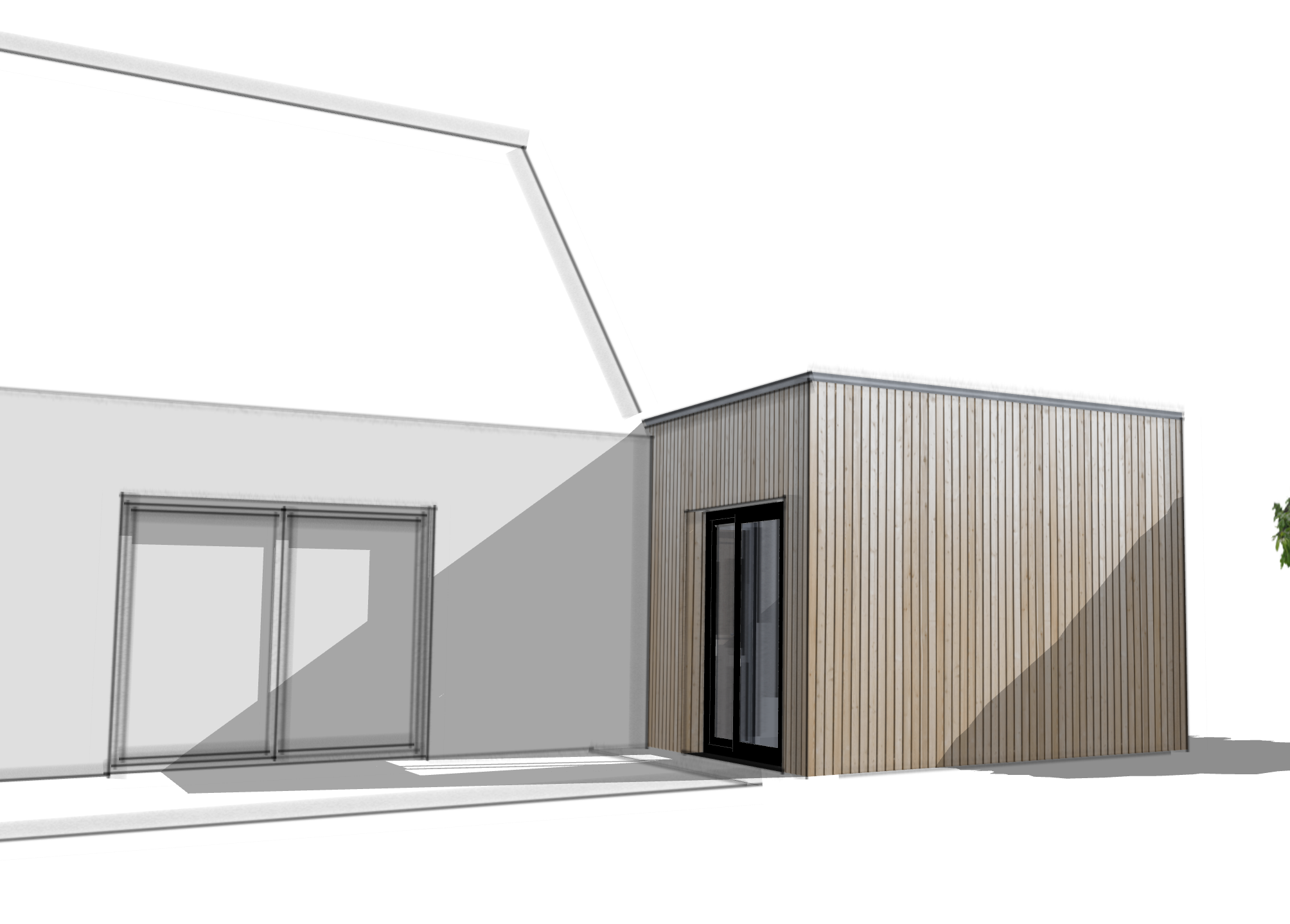 schema-suite-parentale-extension-bois Suite parentale par mon extension bois