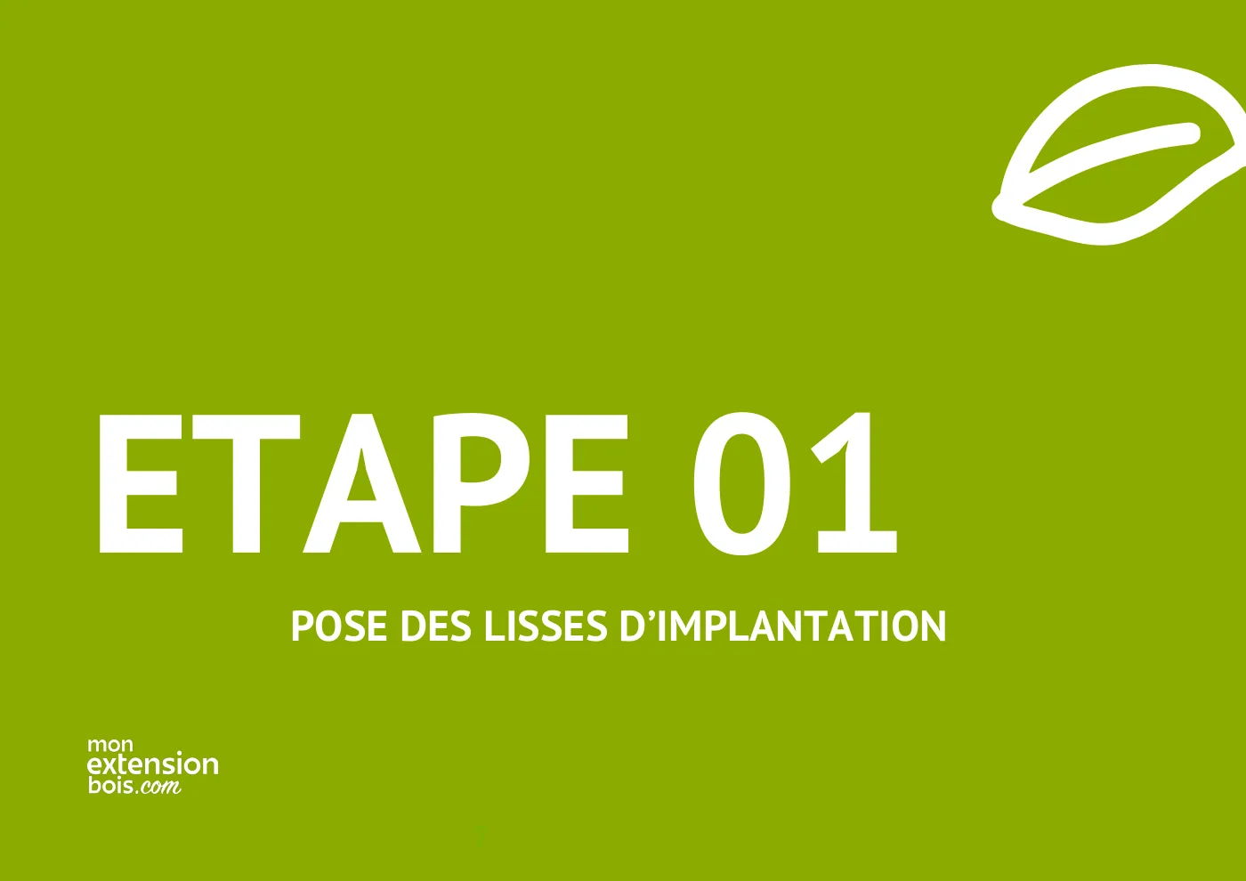 Notice de montage Mon Extension Bois, page 7