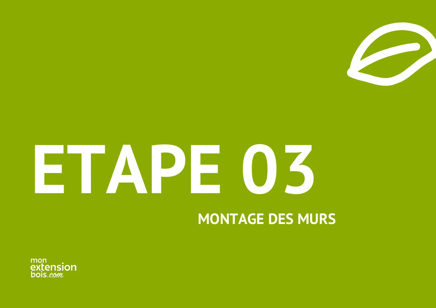 Notice de montage Mon Extension Bois, page 9